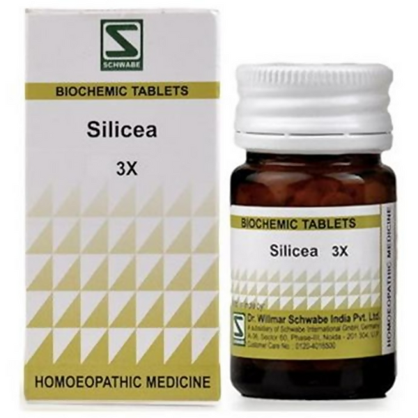 Dr. Willmar Schwabe India Silicea Biochemic Tablets - Distacart