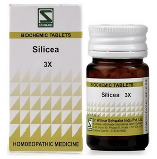 Dr. Willmar Schwabe India Silicea Biochemic Tablets - Distacart