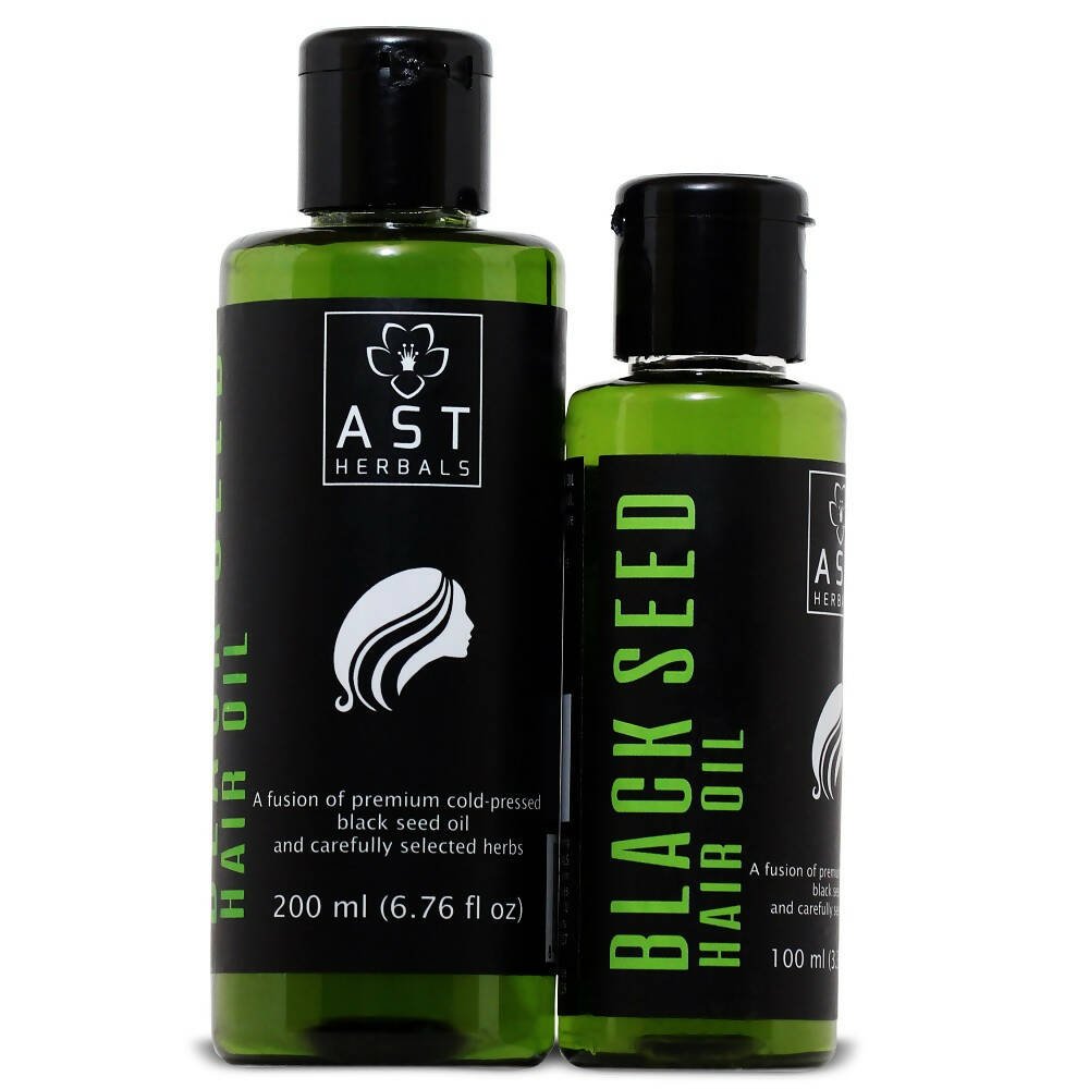 AST Herbals Black Seed Hair Oil (Kalonji & Coconut Oils with Special Herbs) - Distacart
