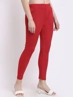 Thumbnail for TAG 7 Women Knitted Ankle-Length Leggings - Distacart