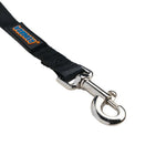 Thumbnail for Waggety Dog Leash - Durable Black Polyester, Length - 5Ft, Comfortable Grip, Stylish Pet Leash for Dogs