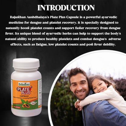 Rajasthan Herbals Plate Plus Capsules - Distacart