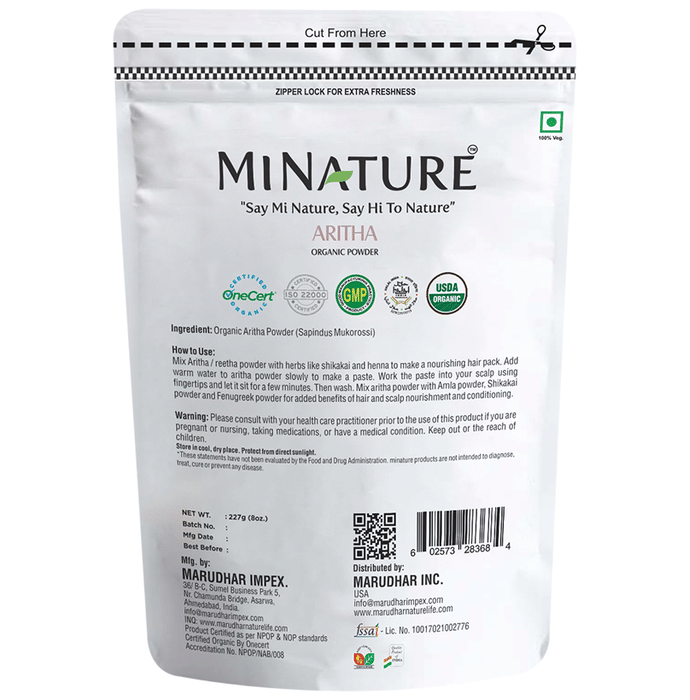 Minature Aritha Organic Powder