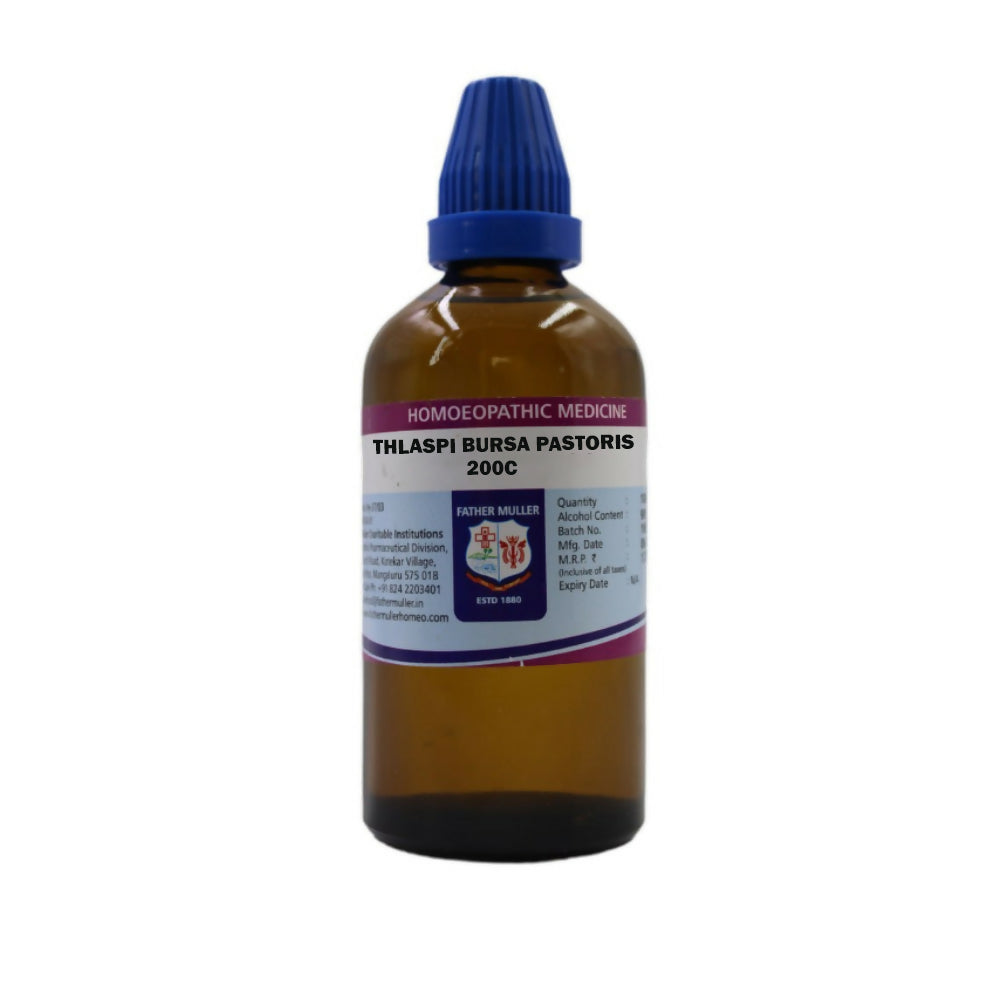 Father Muller Thlaspi Bursa Pastoris Dilution - Distacart