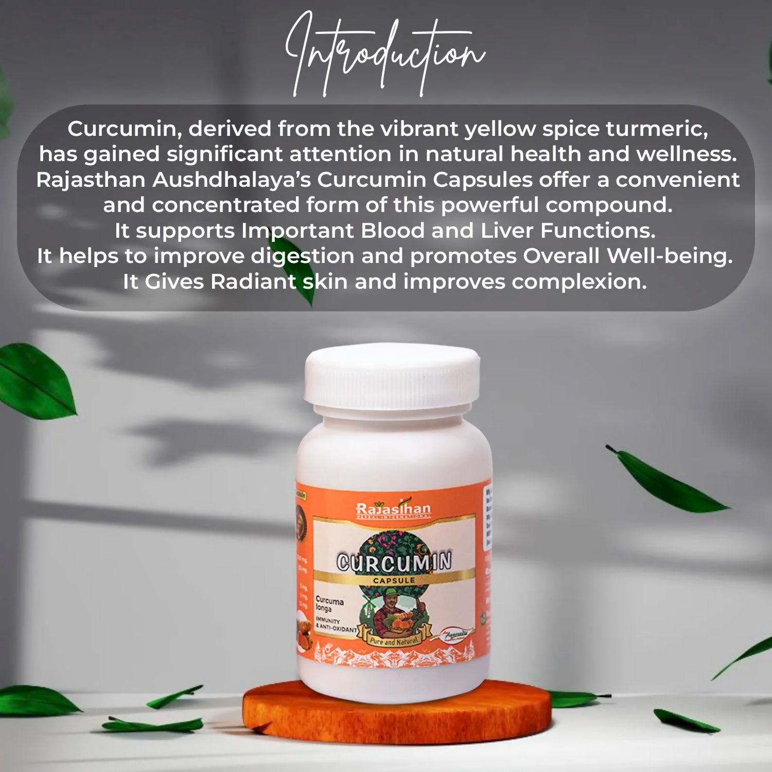 Rajasthan Herbals Curcumin Capsules