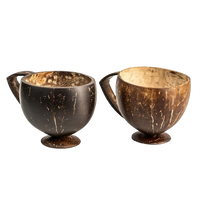 Thenga Coconut Shell Teacup - Brown