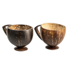 Thenga Coconut Shell Teacup - Brown - Dista