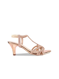 Thumbnail for Metro Women Embellished Kitten Heel Sandals