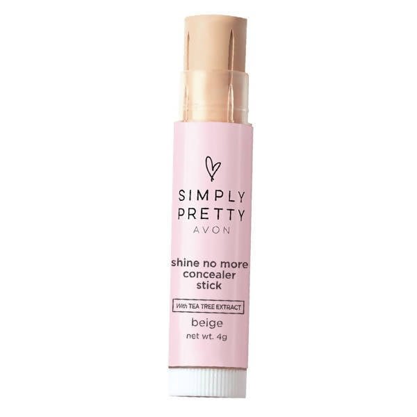 Avon Simply Pretty Shine No More Concealer Stick Beige - Distacart