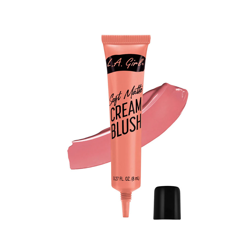 L.A. Girl Soft Matte Cream Blush - Rosebud - Distacart
