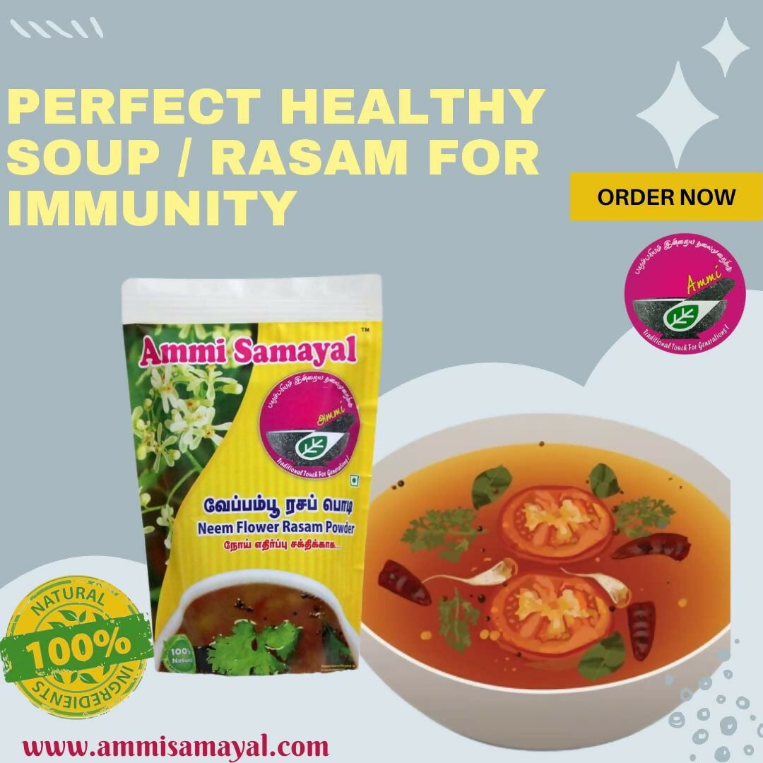 Ammi Samayal Neem Flower (Veppampoo) Instant Rasam/Soup Mix - Distacart