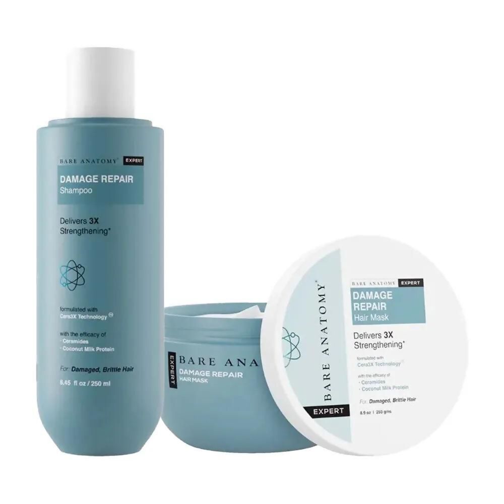 Bare Anatomy Expert Damage Repair Hair Mask & Shampoo - Distacart