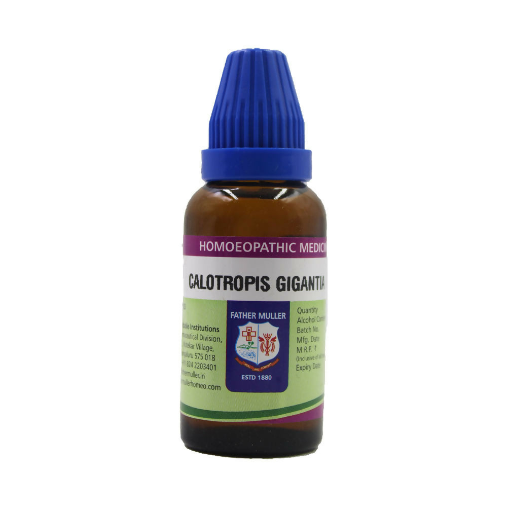 Father Muller Calotropis Gigantea Mother Tincture Q - Distacart