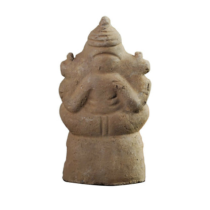 PujaNPujari Eco-Friendly Plantable Seed Ganesha Idol Clay-6inch - Dista