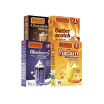 Thumbnail for BAKERS Premium Milk Shake Mix - Blueberry, Badam, Butterscotch & Chocolate - Dista