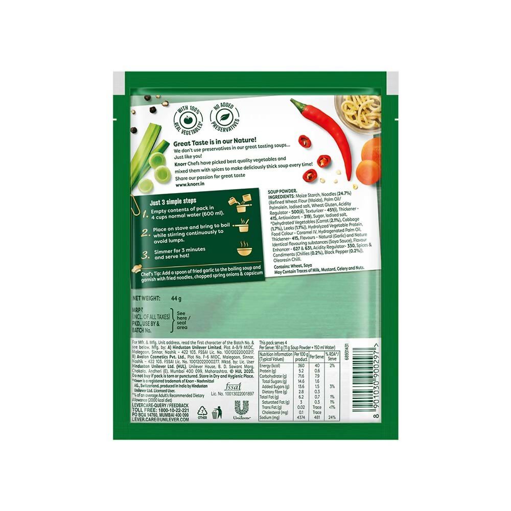 Knorr International Hong Kong Manchow Noodle Soup - Distacart