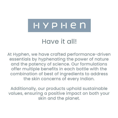 Hyphen By Kriti Sanon CSMS (Cleanser, Serum, Moisturizer, Sunscreen) Normal to Dry Skin Combo - Distacart
