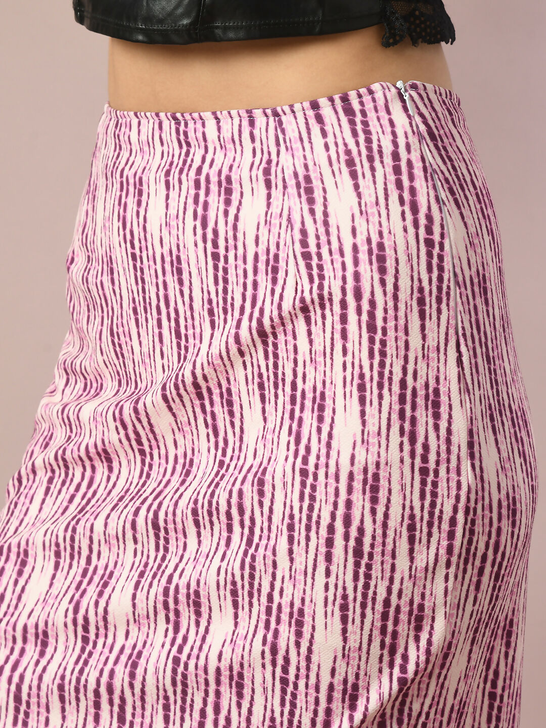 Myshka Women's Multi Printed Knee Length Party Embellished Skirts - Distacart