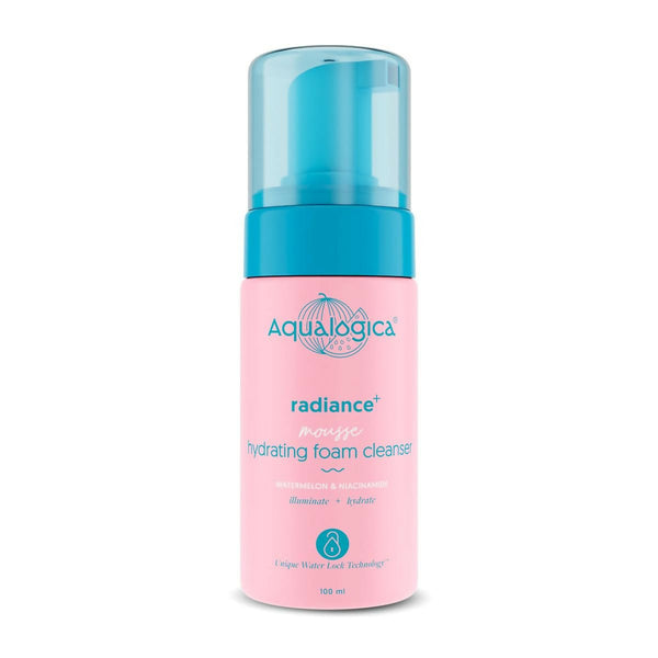 Aqualogica Radiance+ Mousse Hydrating Foam Cleanser, Reduces Spots & Acne Marks - Distacart