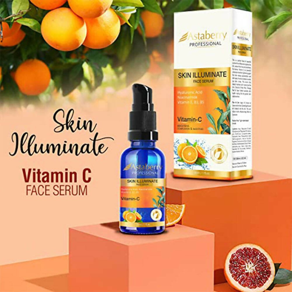 Astaberry Professional Skin illuminate Face Serum with Vitamin C - Distacart