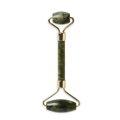 BUNGALOW BEAUTY Gold And Green Jade Roller - Dista