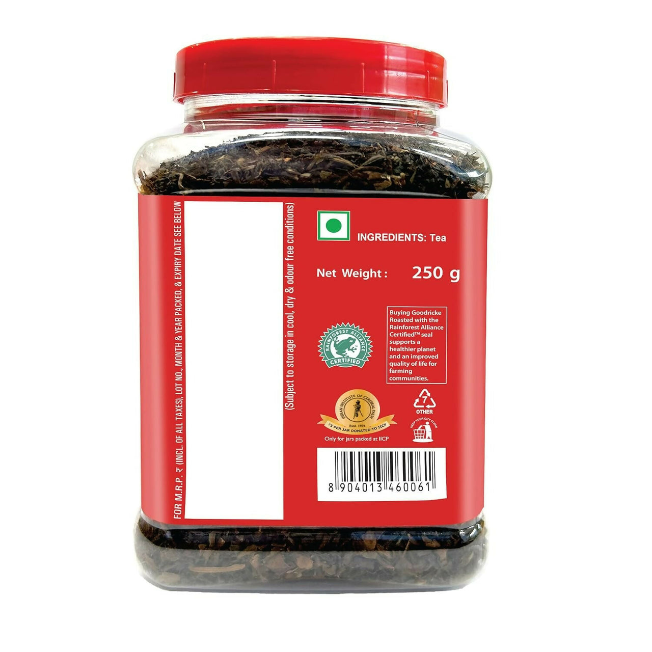 Goodricke Roasted Organic Darjeeling Tea Jar - Distacart