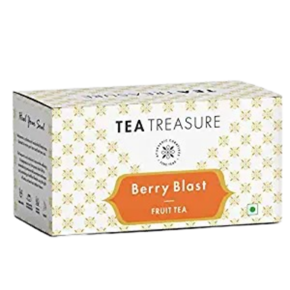 Tea Treasure Berry Blast Fruit Tea Bags - Distacart