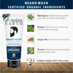 Thumbnail for Amazing Earth Certified Organic Beard Oil and Beard Wash