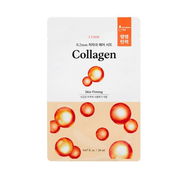 Etude House 0.2 Air Mask Collagen Sheet Mask - Distacart