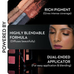 Thumbnail for Sugar Cosmetics Blend The Rules Eyeshadow Palette(03 Fantasy (Mauve)