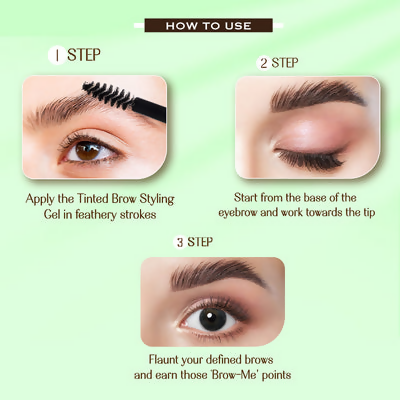 LoveChild By Masaba Gupta Brow - Me Points Tinted Brow Gel - Brown Brew - Distacart