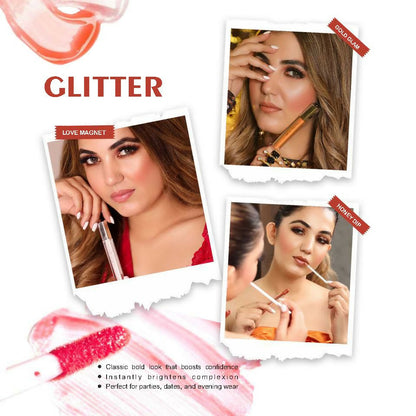 Love Earth Liquid Lip Gloss - Glitter - Distacart