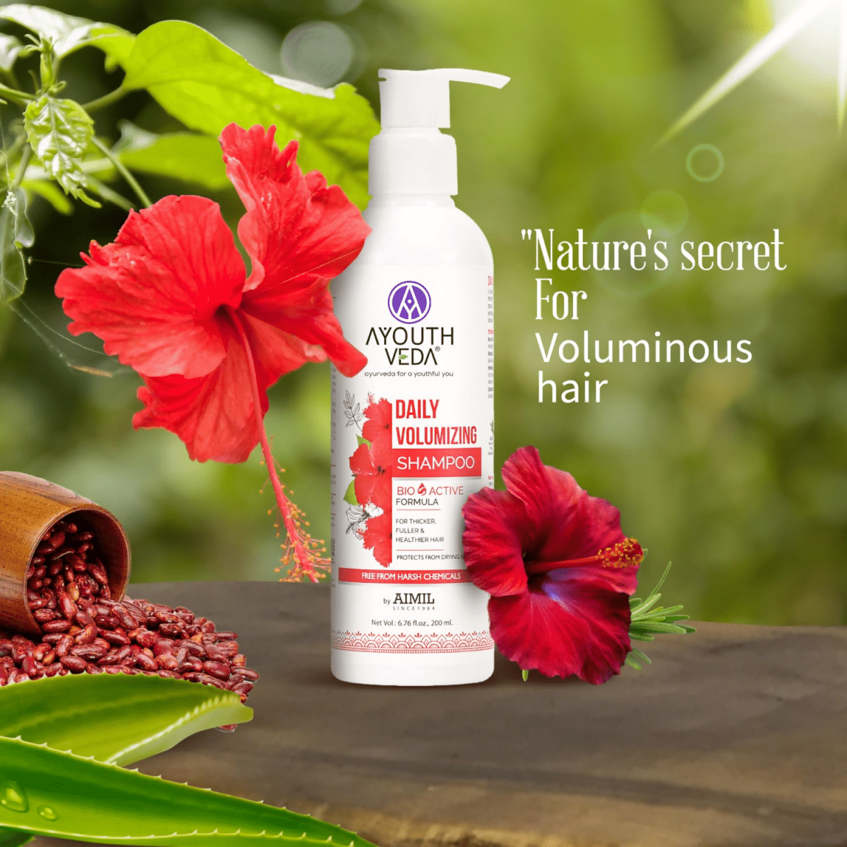 Ayouthveda Daily Volumizing Shampoo - Distacart