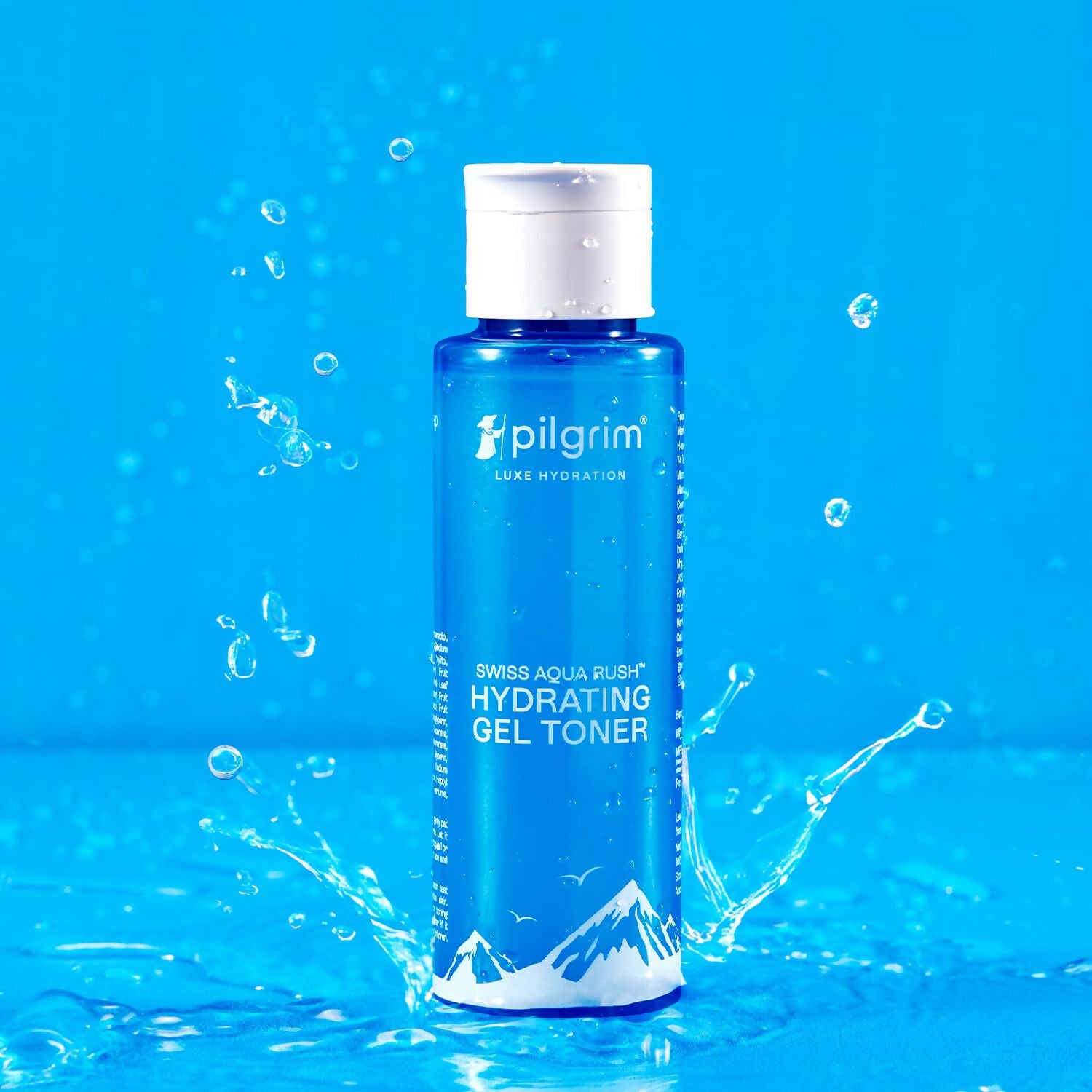 Pilgrim Swiss Aqua Rush Hydrating Gel Toner For Glowing Skin, Long Lasting Hydration Plump & Healthy Skin - Distacart