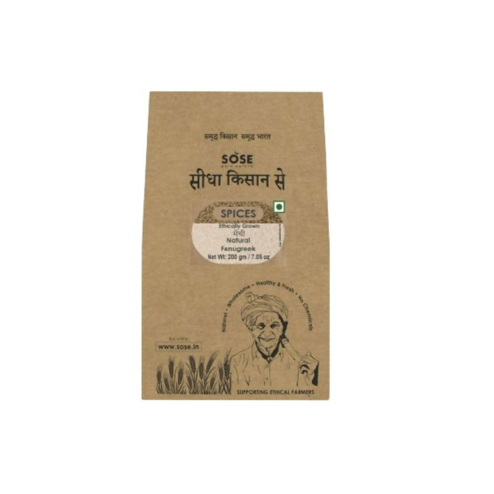 Gir Sidha Kisan Se Natural Fenugreek Seeds (Methi) - Distacart
