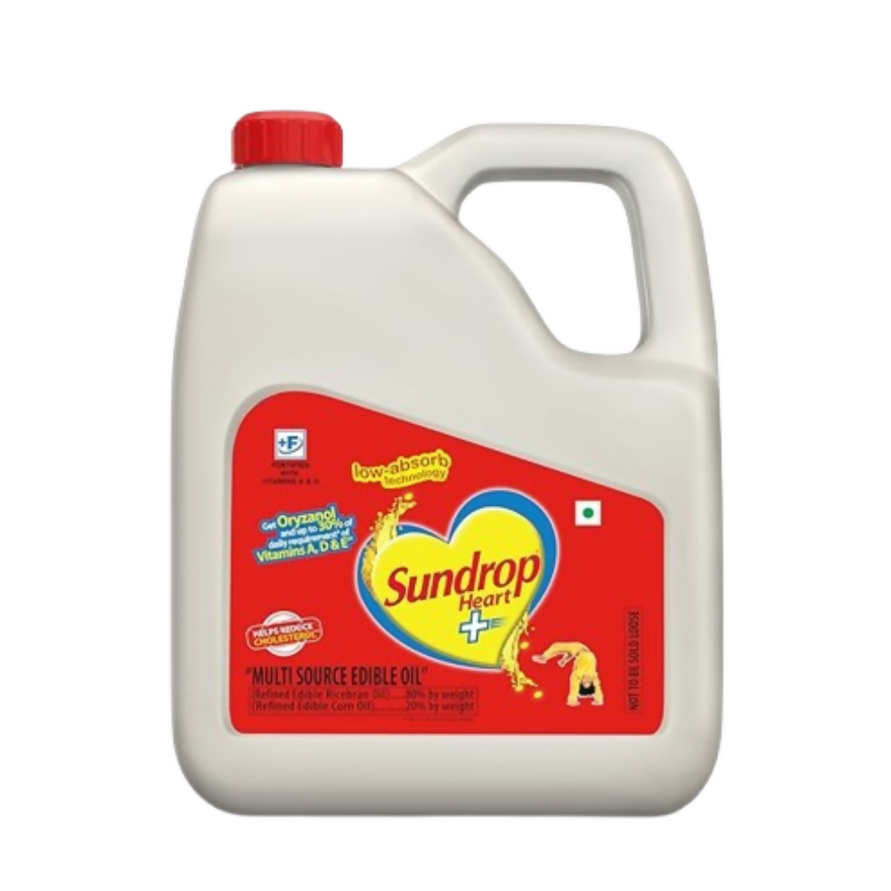 Sundrop Heart+ Rice Bran & Corn Oil - Distacart
