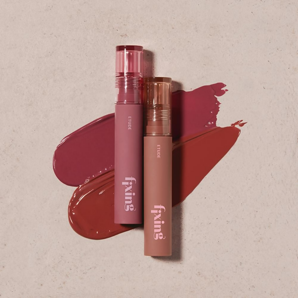 Etude House Fixing Tint Lipstick - 02 Vintage Red - Distacart