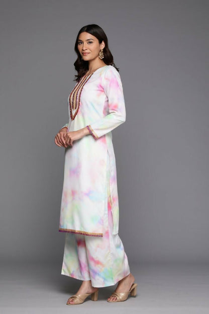 Ahalyaa Women's Traditional wear Kurta Set - Multi Color - Distacart