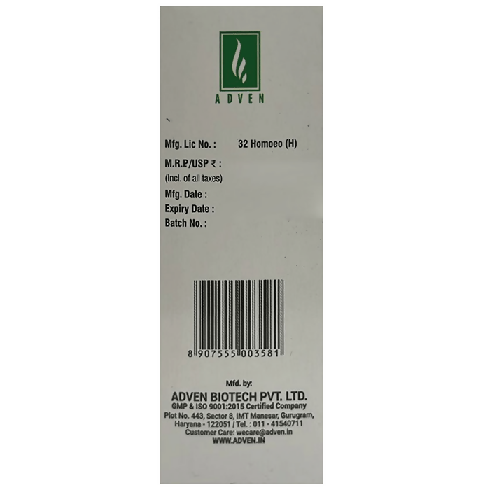 Adven Homeopathy Cholostoll Drop - Distacart