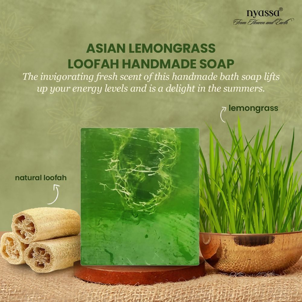 Nyassa Lemongrass Loofah Soap - Dista