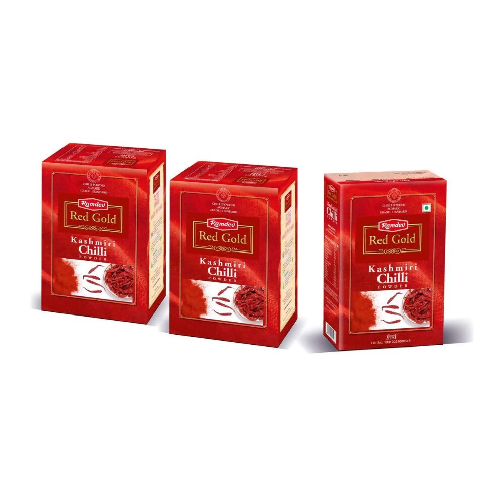 Ramdev Red Gold Chilli Powder - Distacart