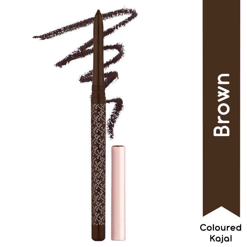 Kay Beauty 24HR Coloured Matte Kajal - Brown - Distacart