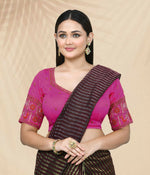 Thumbnail for Joban Fashion Women's Pink Embroidered Stitched Blouse