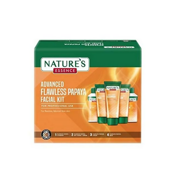 Nature's Essence Advanced Flawless Papaya Facial Kit - Distacart
