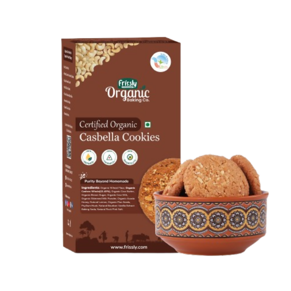 Frissly Organics Dates Choco Palm Candy Sugar Cookies - Dista