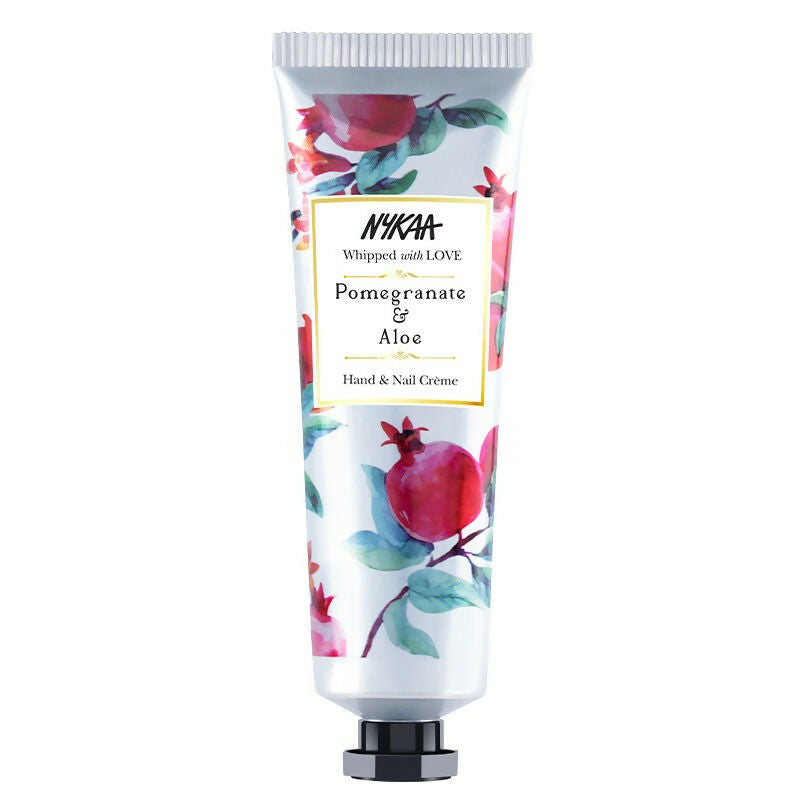 Nykaa Pomegranate & Aloe Hand & Nail Creme - Distacart