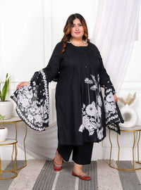 Thumbnail for FLOWER_BLACK_DUPATTA_P (3)
