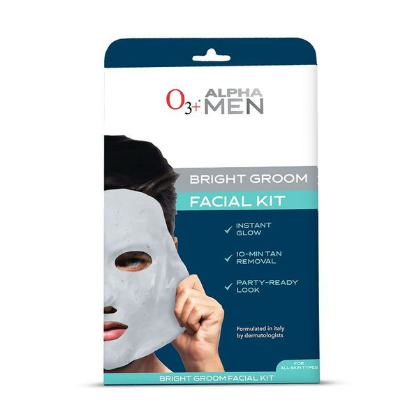 Professional O3+ Alpha Men Bright Groom Facial Kit - Distacart