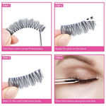 Thumbnail for Bronson Professional 3D Effect Long and Natural Look False Eyelashes - 06 - Dista