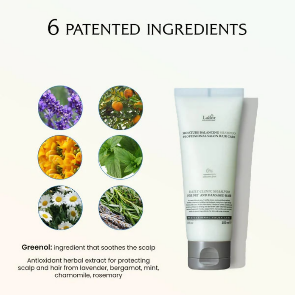 La'dor Korean Moisture Balancing Shampoo for Sensitive Scalp & Dry Hair, Vegan, Paraben Free - Distacart